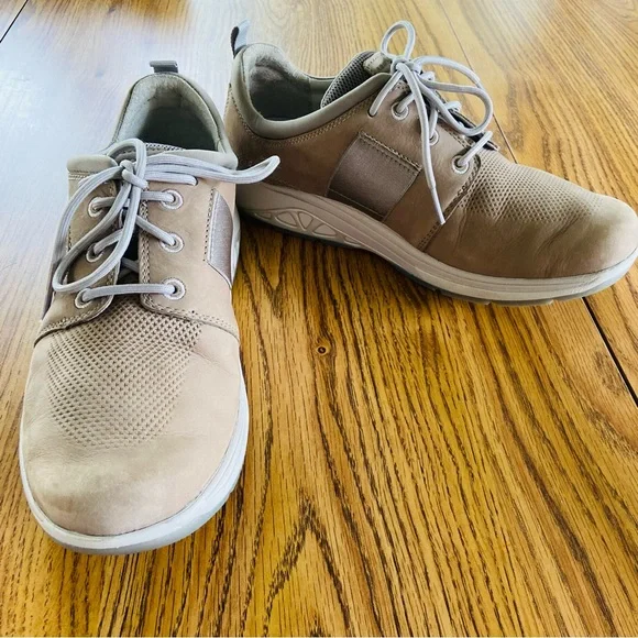 Rockport Aravon Womens Pyper Plain Toe leather Walking Shoe Stone 8.5 - Picture 5 of 9